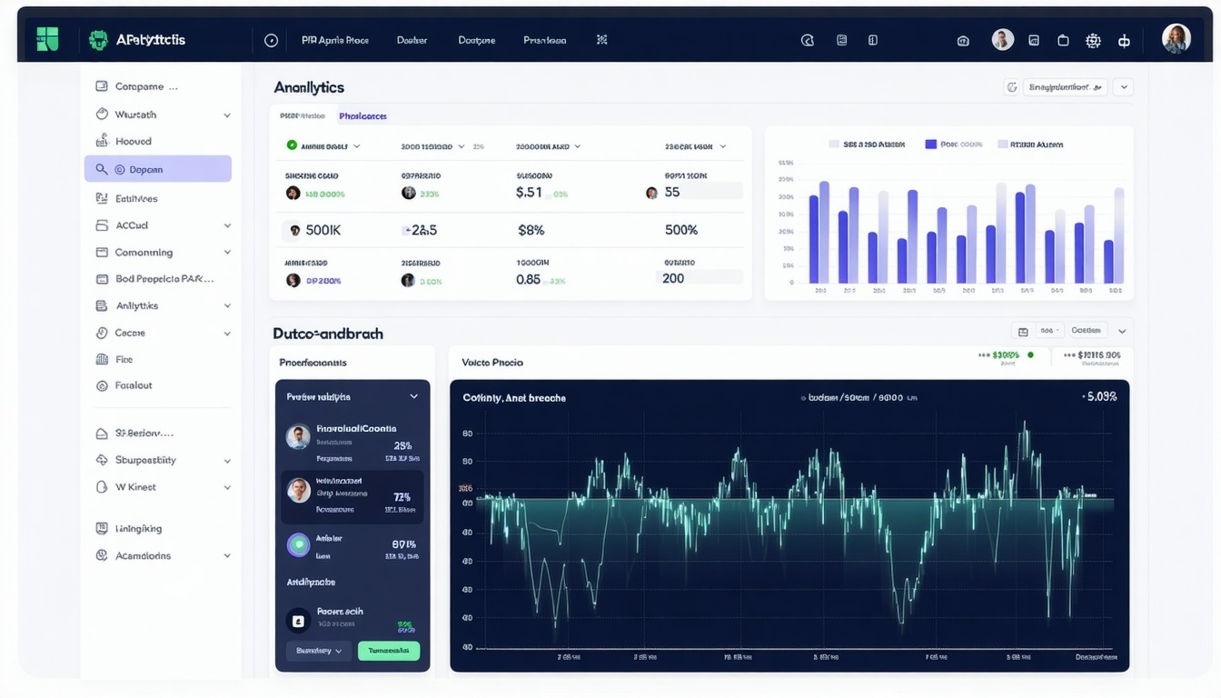 AI-powered analytics dashboard